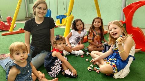ein Bild aus besseren Zeiten: Die Creche Bom Samaritano (Foto: Renate Käser)