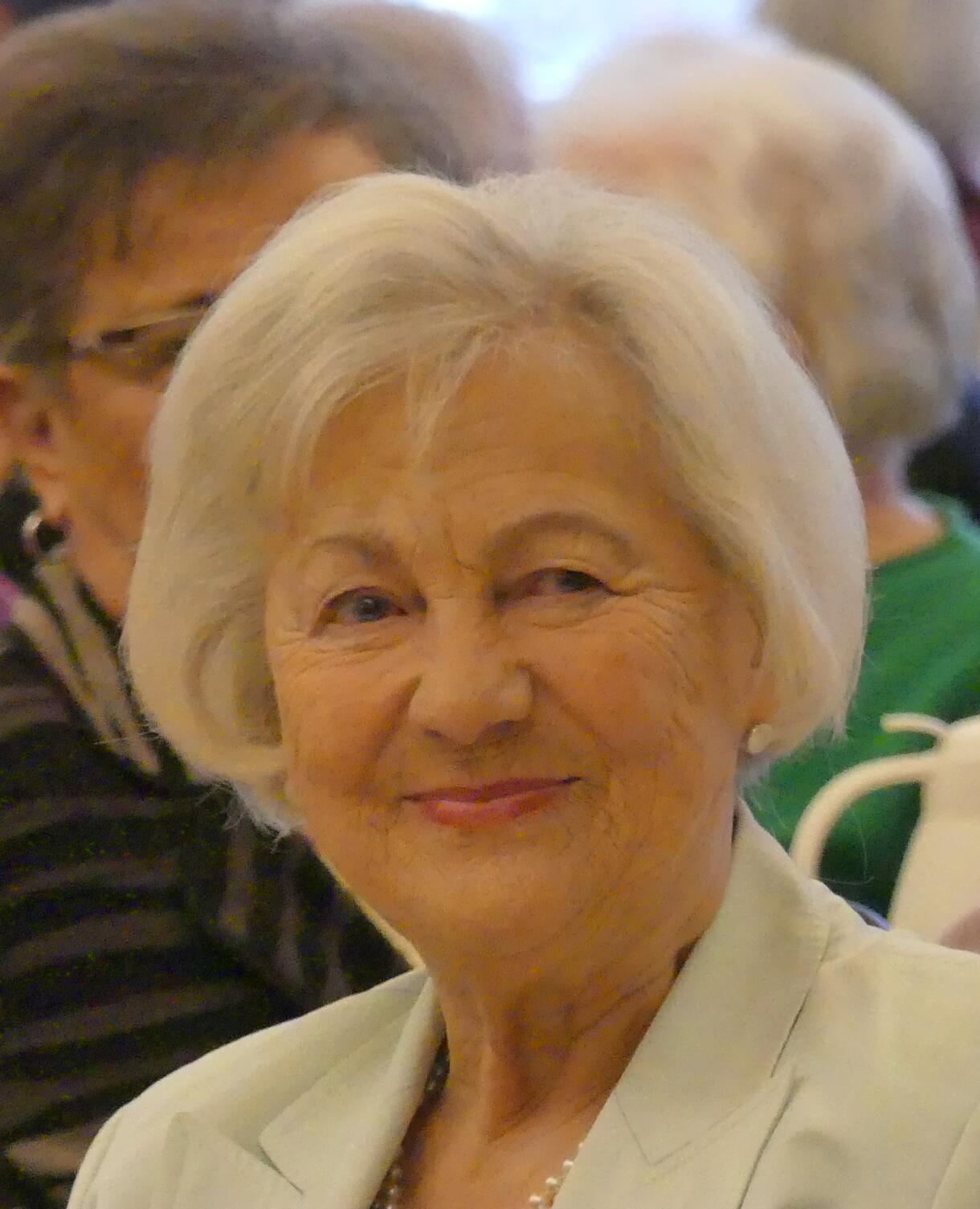 Heike Gröner bei ihrer Verabschiedung im Dezember 2019