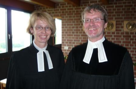 Die neuen "Alten": Pfarrerehepaar Kerstin und Bernhard Vocke