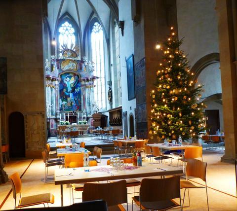 Eigentlich wäre die Vesperkirche schon startklar für Jan/Febr 2018, käme nicht noch Weihnachten dazwischen
