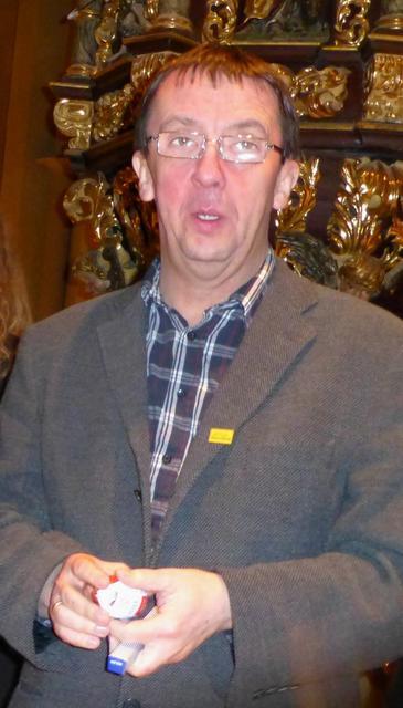 Pfarrer Stefan Stauch - eigentlich ganz seriös