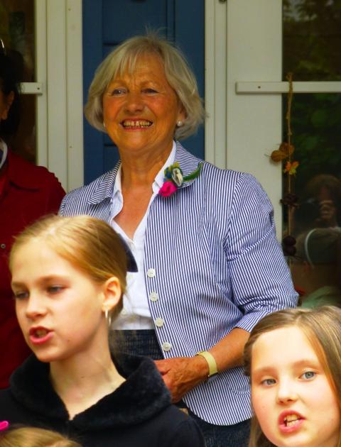 Heike Gröner voll in ihrem Element