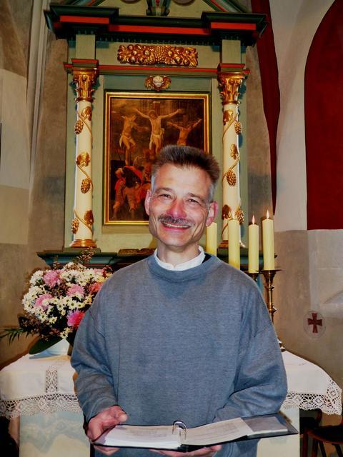 Wie "man" ihn kennt: Pfr. Andreas Duft