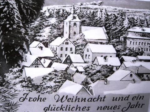 Diesen idyllischen Kartengruß aus Obbach kann der/die neue Stelleninhaber/in noch in diesem Jahr verschicken!