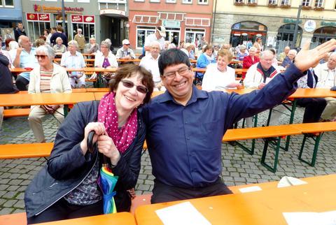 Sie sagen "tschüss": Pfrin. Christhild Grafe und ihr Mann Juan Osorio