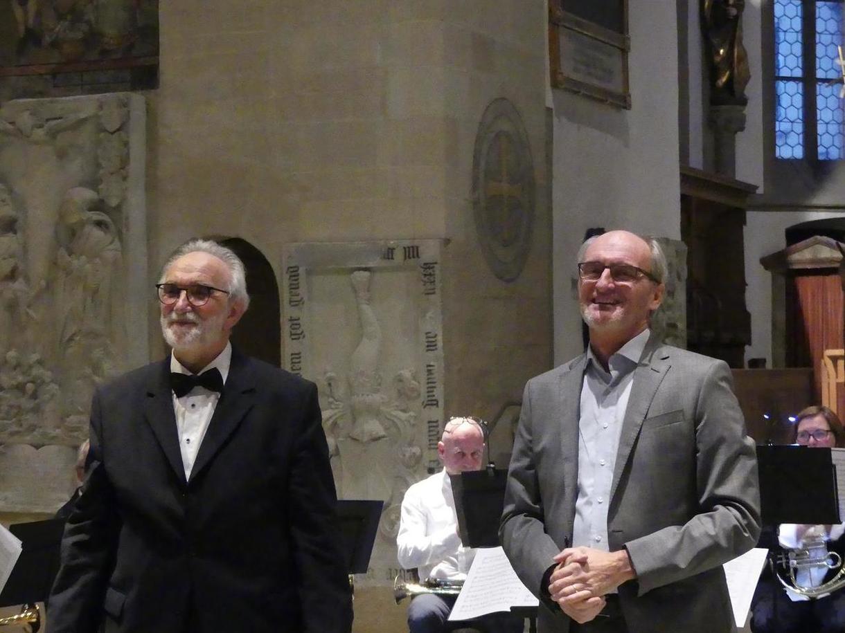 Wolfhart Berger (links) und Martin Seiwert