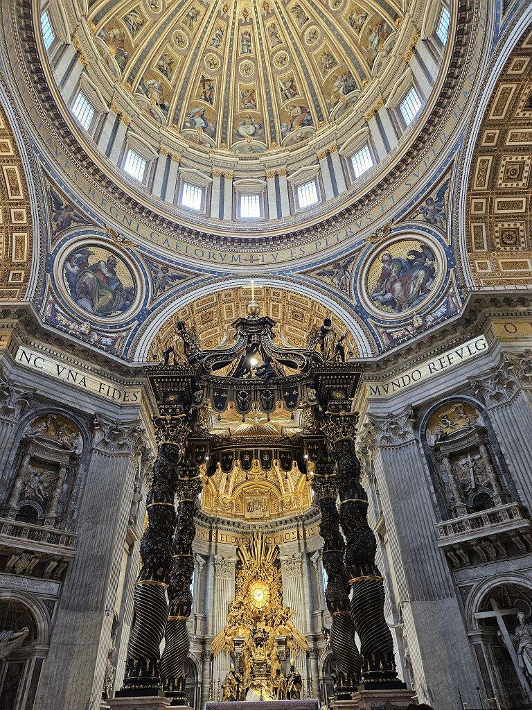 Natürlich waren wir auch im Petersdom