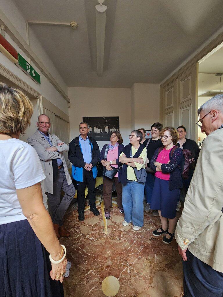 Besuch im ARD-Studio Rom