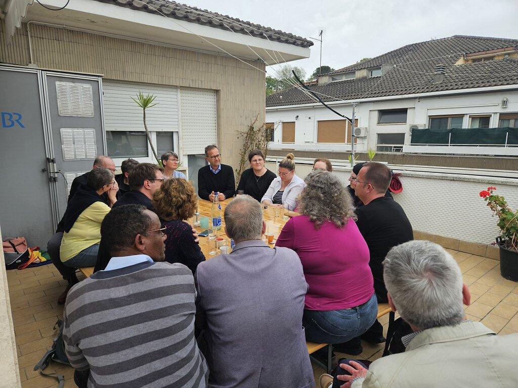 Gespräch mit Tillmann Kleinjung auf der Terrasse des ARD-Studios