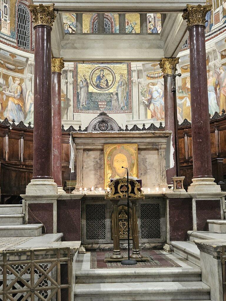 Die Ikone von Sant’Egidio beim Abendgebet