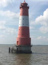 Leuchtturm Arngast, Nordsee, Jadebusen, Dangast