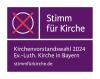 Logo Stimm für Kirche - Kirchenvorstandswahl 2024