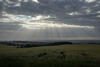 Sonnenstrahlen durchbrechen die Wolkendecke