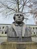 Büste von Martin Luther auf dem Martin-Luther-Platz Schweinfurt